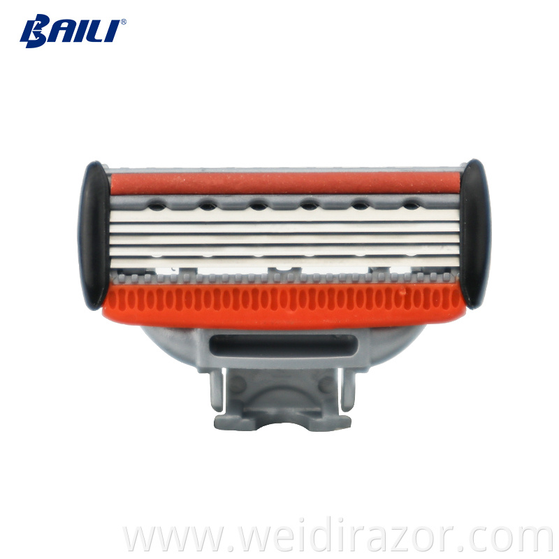 Shaving Razor 5 Blade Manufacturer Feature Five Blade with 1 Trimmer Razor Blade Cartridge Imported from ASR Durable